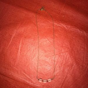 Gorjana necklace with lucite beads